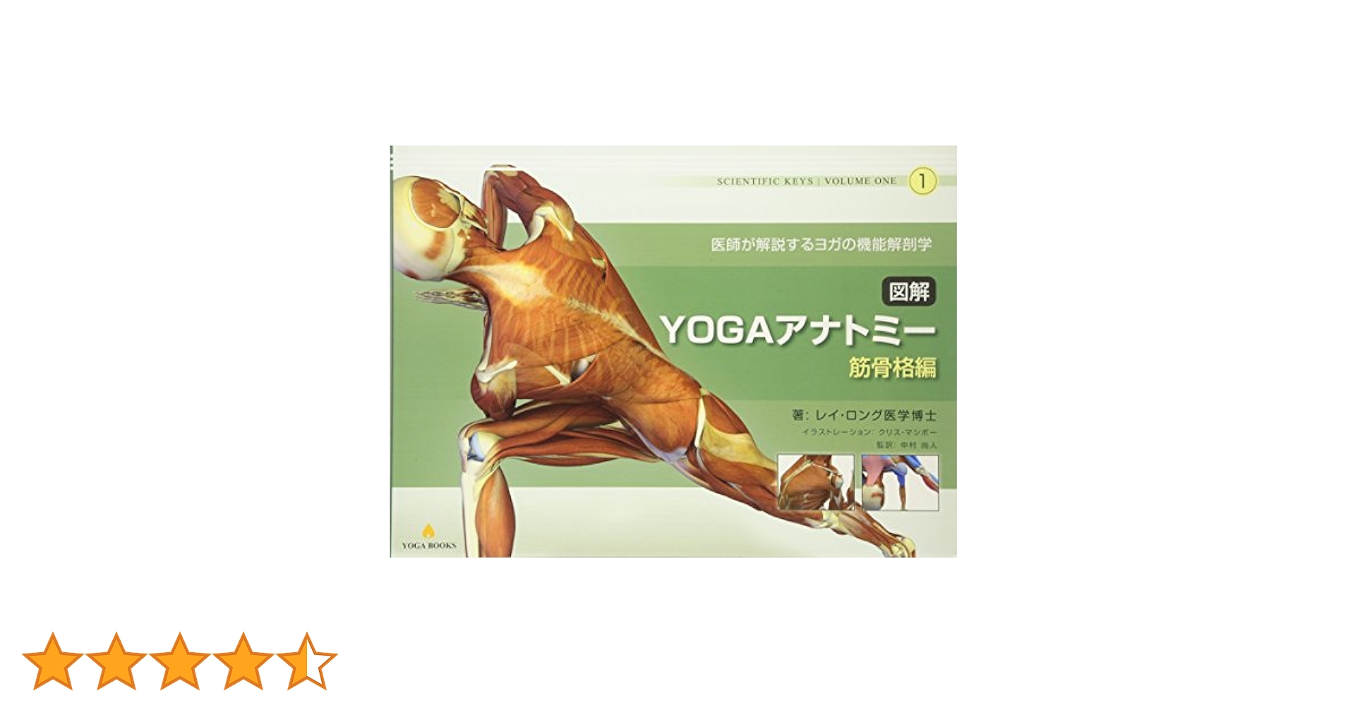 図解YOGAアナトミー筋骨格編　他4冊セット 図解YOGAアナトミー:筋骨格編 - 医師が解説するヨガの機能解剖学